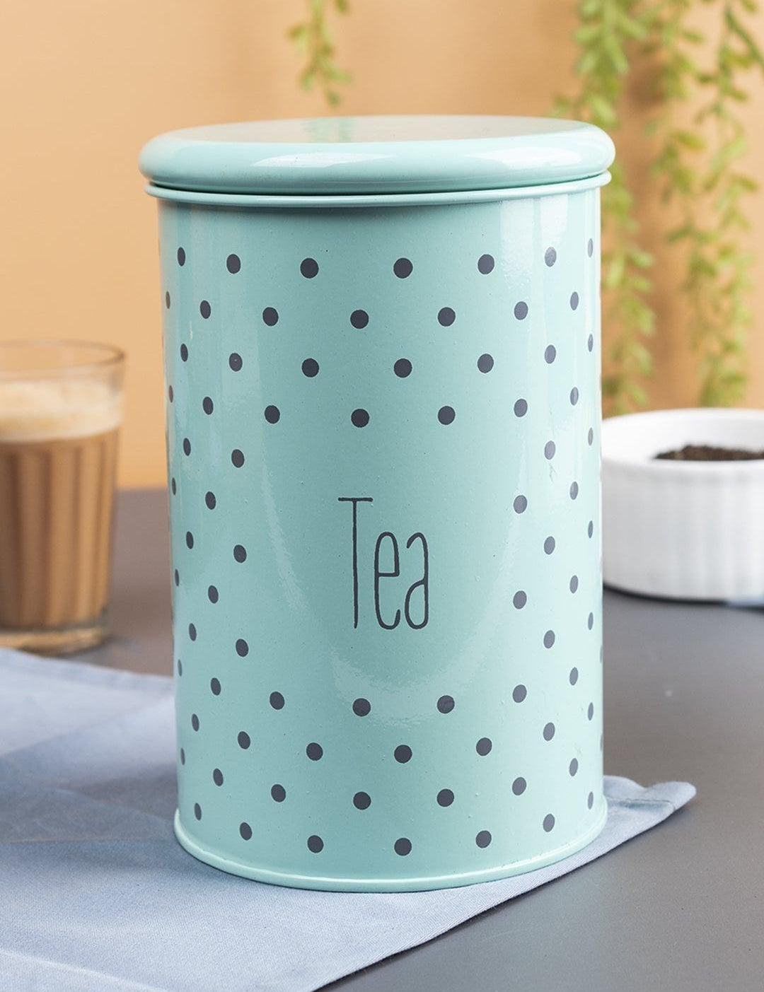 Green Tea Jar with Lid (900mL)