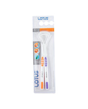 Tongue Cleaner, Multicolour, Plastic, Set of 2 - MARKET 99