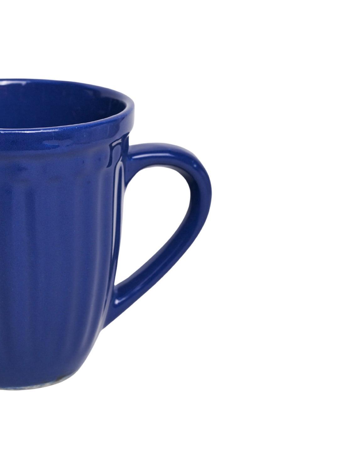 VON CASA Ceramic Coffee & Tea Mug - 300 Ml, Blue - MARKET 99