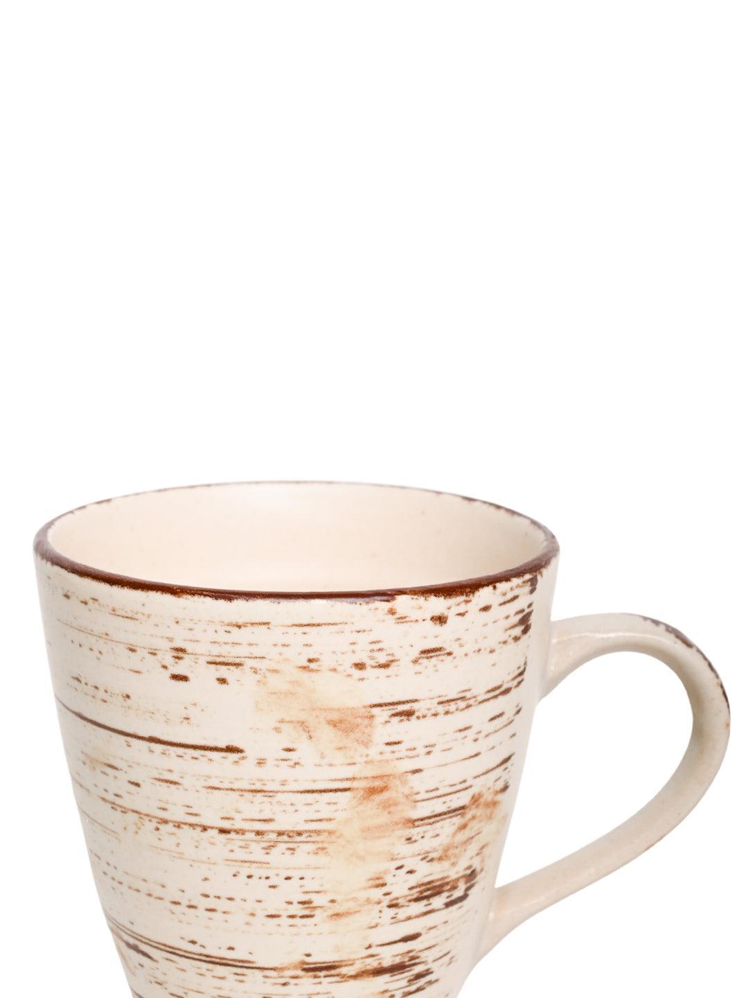 VON CASA Ceramic Mug - 330Ml, Cream - MARKET 99