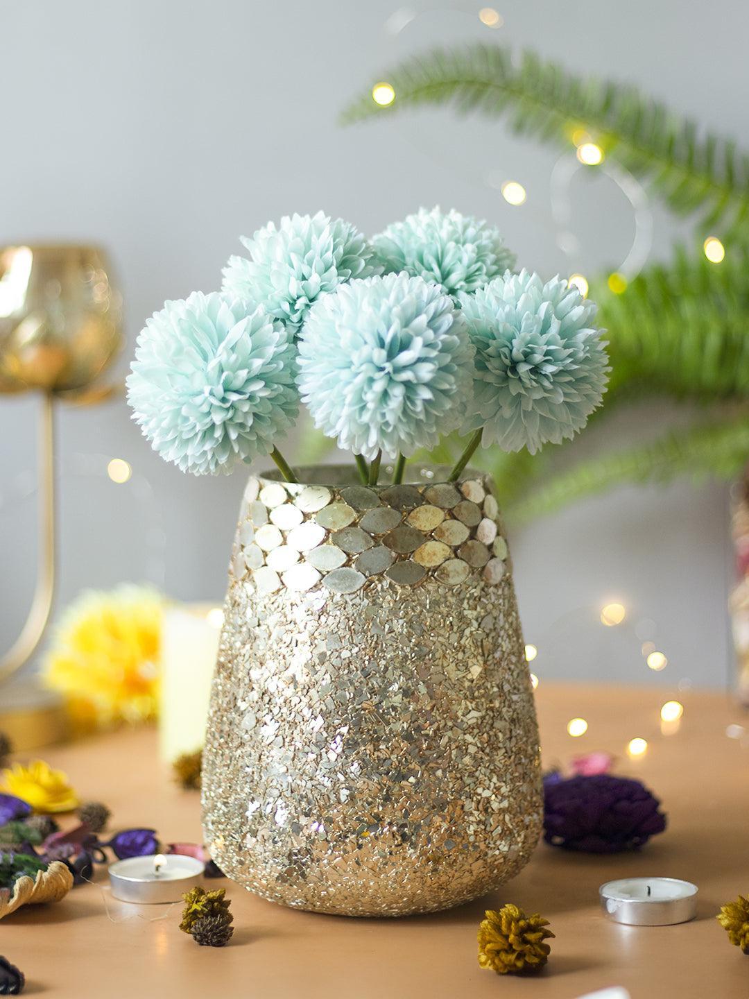 VON CASA Mosaic Vase Flower Holder, Vase MARKET 99