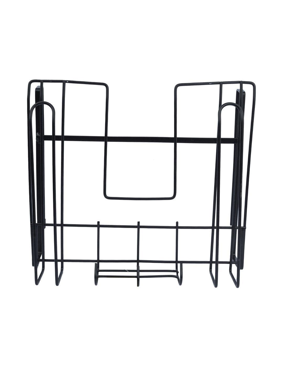Wall Mount Pot Lid Organizer, Steel Storage Rack - MARKET 99