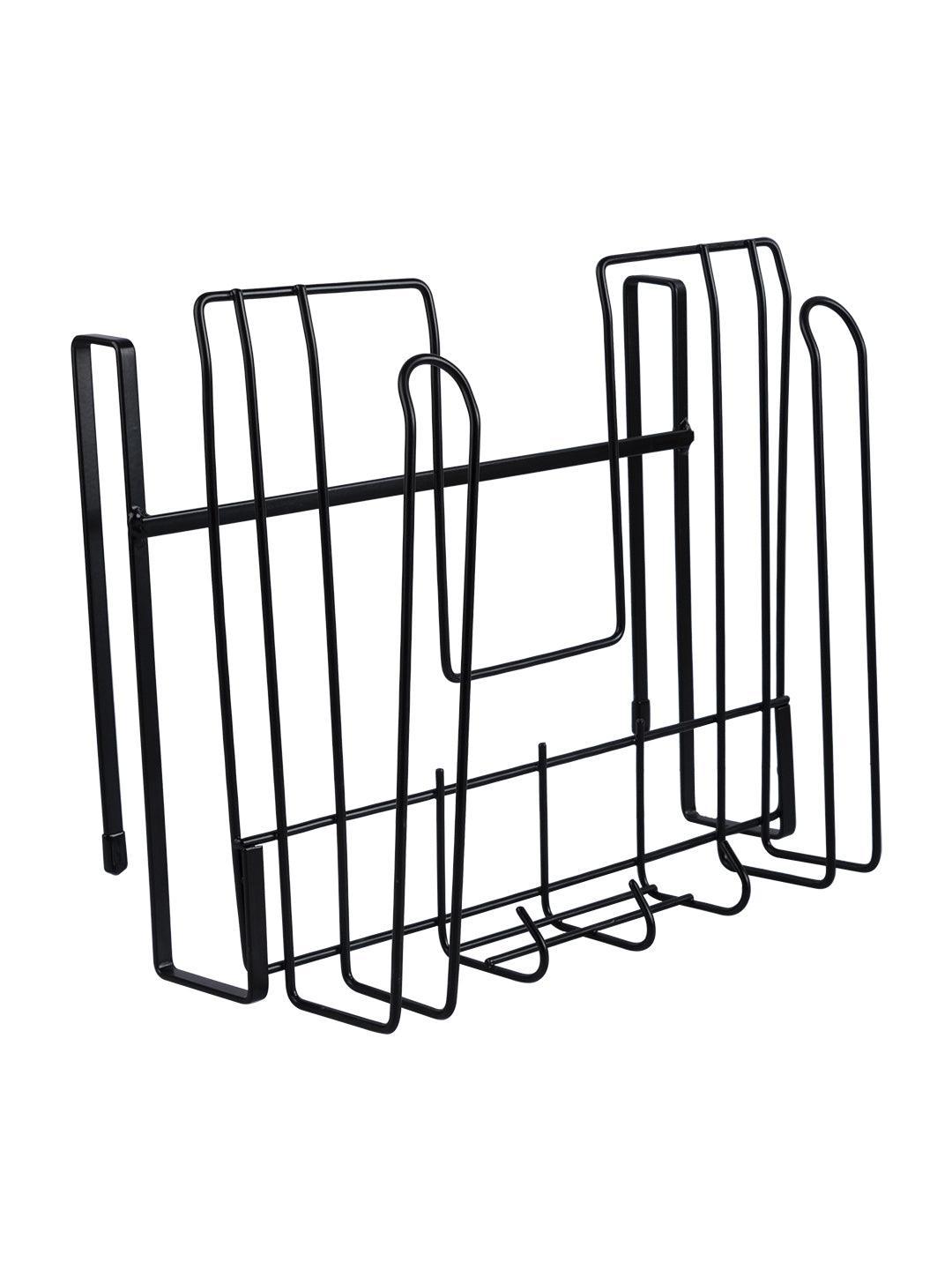 Wall Mount Pot Lid Organizer, Steel Storage Rack - MARKET 99