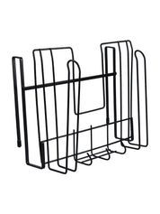 Wall Mount Pot Lid Organizer, Steel Storage Rack - MARKET 99