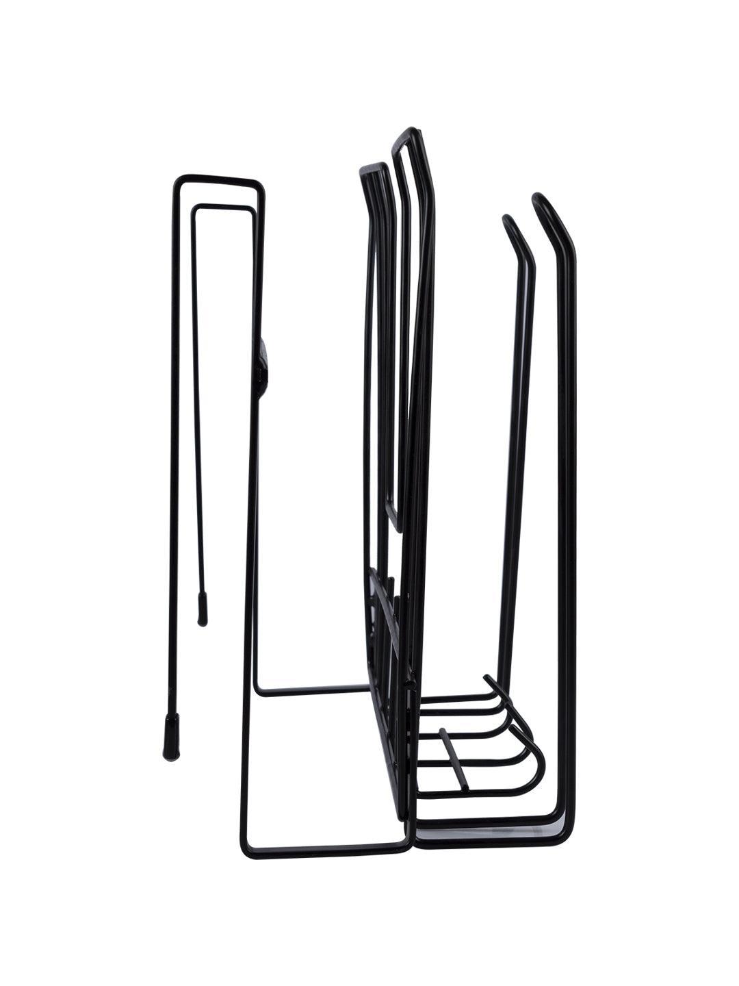 Wall Mount Pot Lid Organizer, Steel Storage Rack - MARKET 99