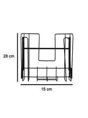 Wall Mount Pot Lid Organizer, Steel Storage Rack - MARKET 99