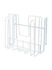 Wall Mount Pot Lid Organizer, Steel Storage Rack - MARKET 99