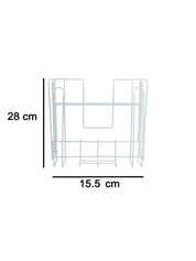 Wall Mount Pot Lid Organizer, Steel Storage Rack - MARKET 99