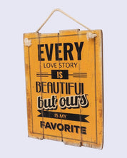 Wall Plaque, Wall Décor, Orange, MDF - MARKET 99