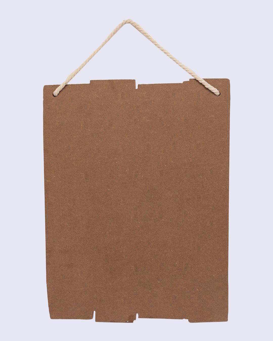 Wall Plaque, Wall Décor, Orange, MDF - MARKET 99