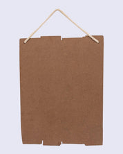 Wall Plaque, Wall Décor, Orange, MDF - MARKET 99