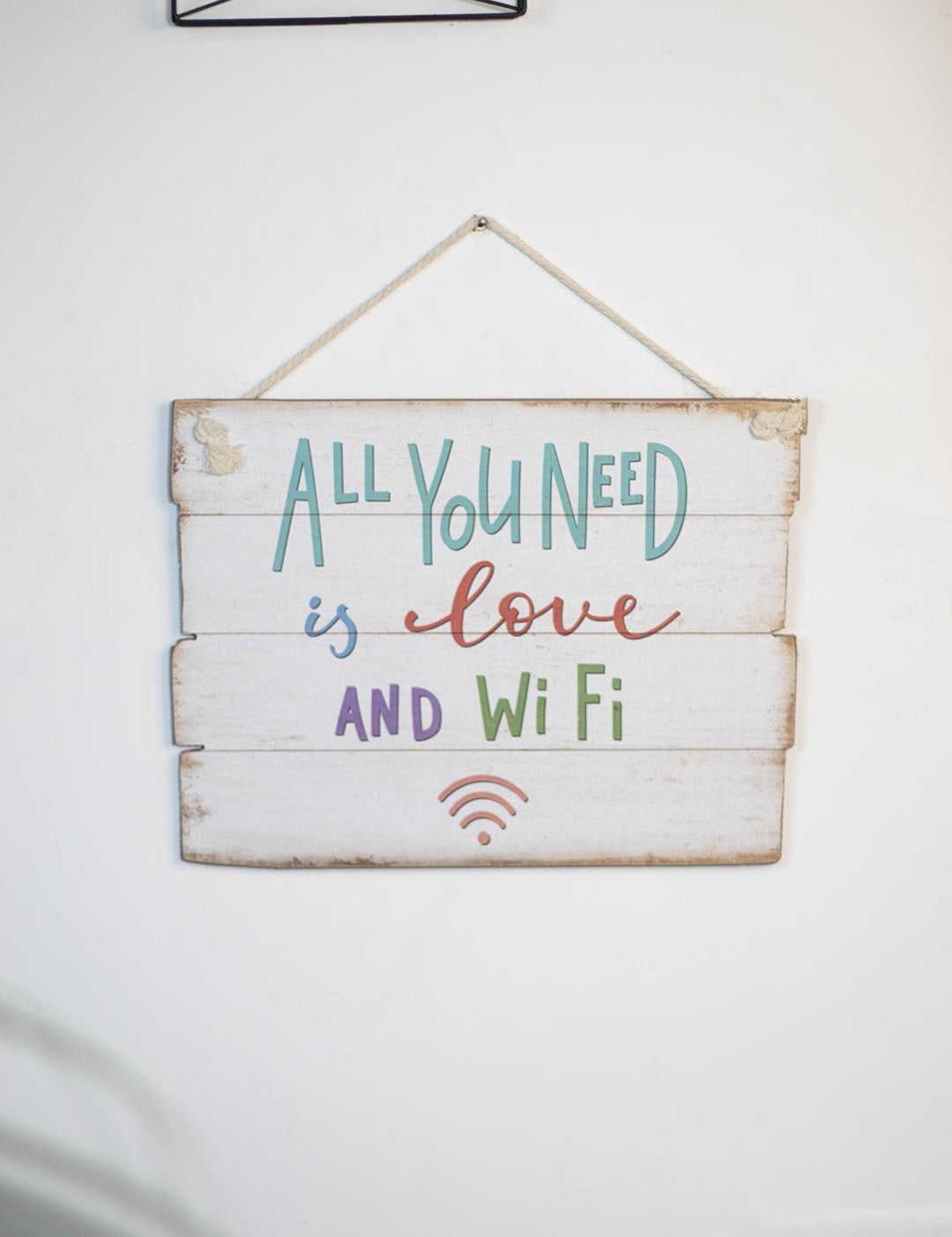 Wall Plaque, Wall Décor, White, MDF - MARKET 99