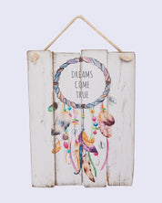 Wall Plaque, Wall Décor, White, MDF - MARKET 99