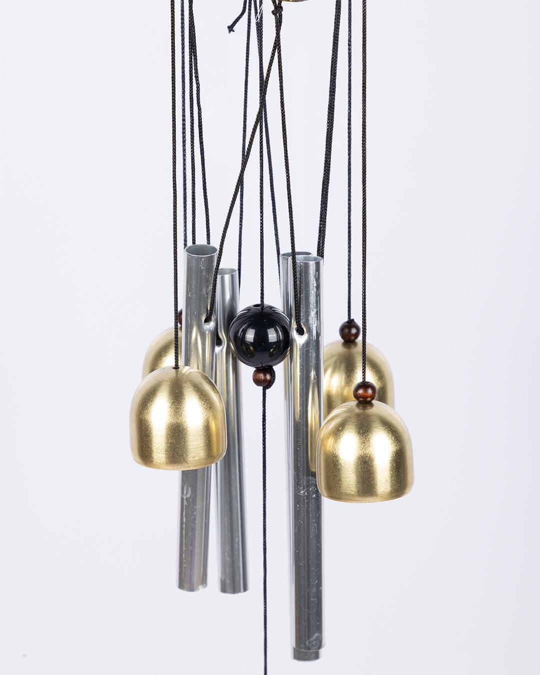 Wind Chimes, Soothing Sound, for Indoor & Outdoor Décor, Silver, Aluminium - MARKET 99