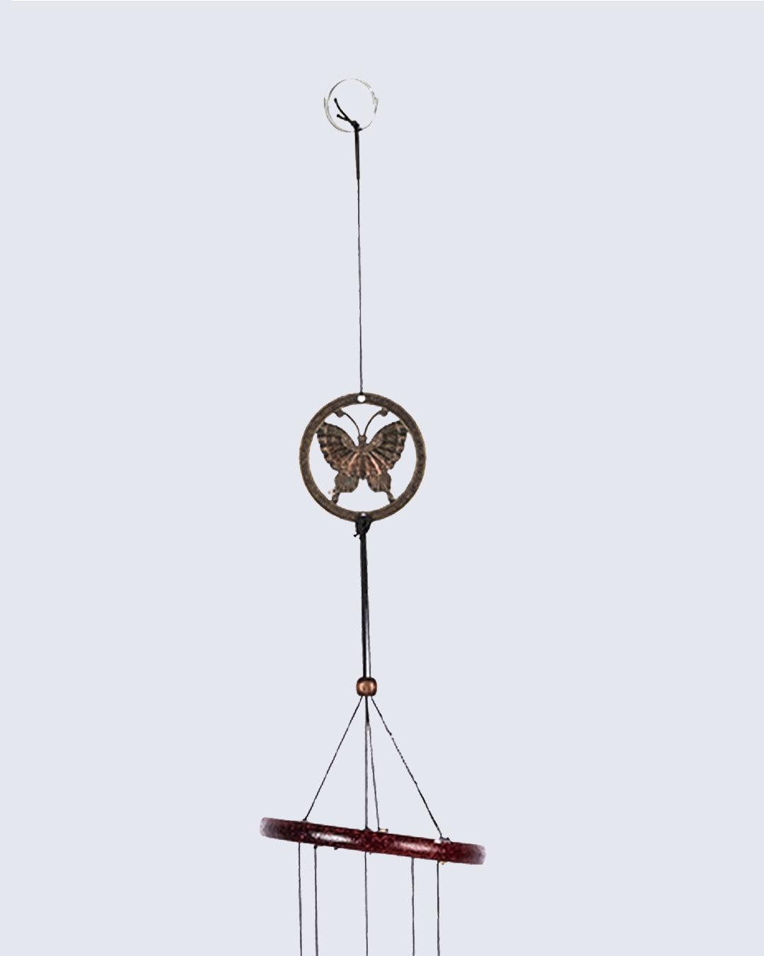 Wind Chimes, Soothing Sound, for Indoor & Outdoor Décor, Silver, Aluminium - MARKET 99