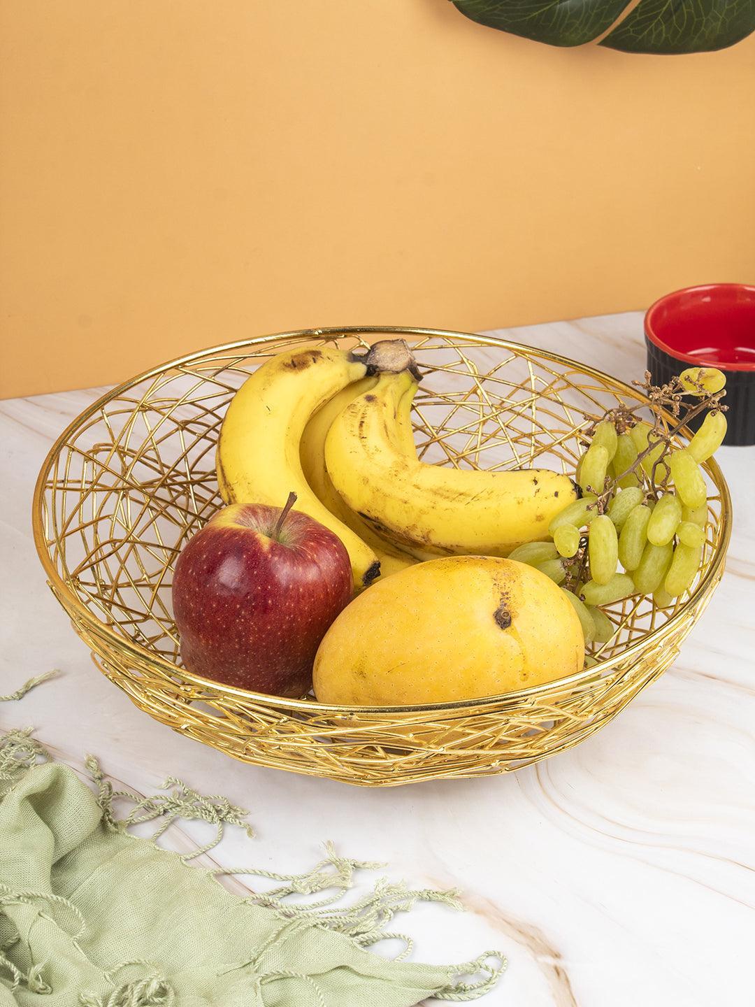 Diwali Decoration Item MESH WIRE BOWL