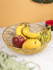 Diwali Decoration Item MESH WIRE BOWL
