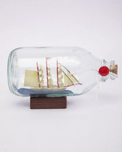 Wishing Bottle, Décor Piece, Yellow, Glass - MARKET 99
