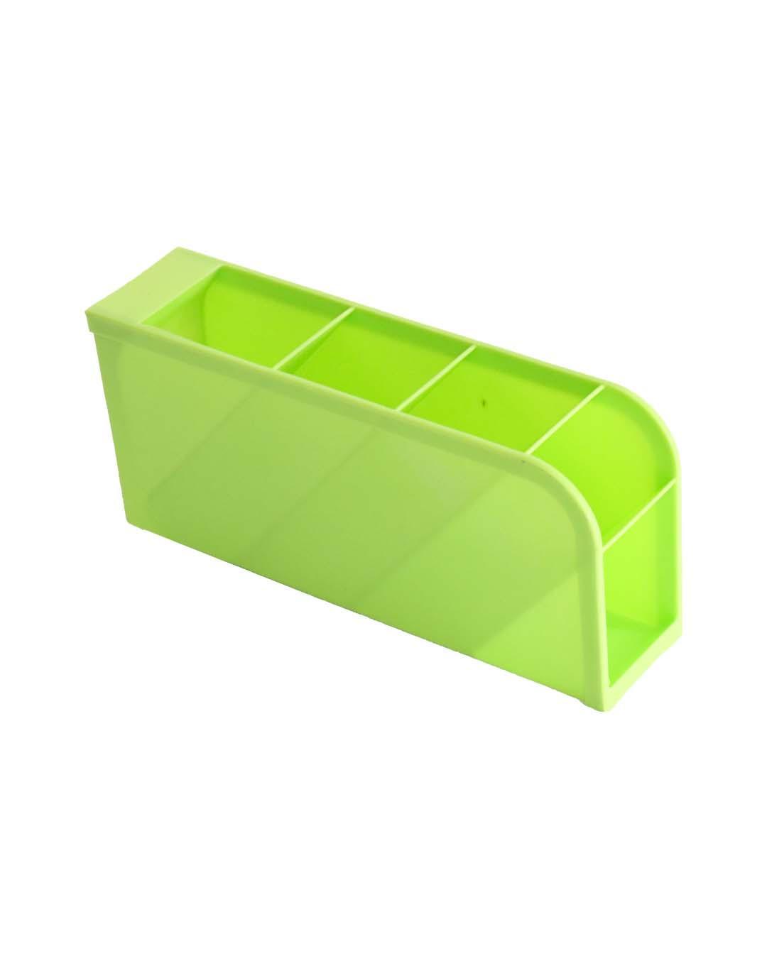 Modish Pen Pot, Pen Holder, Neon Green, Plastic - MARKET99
