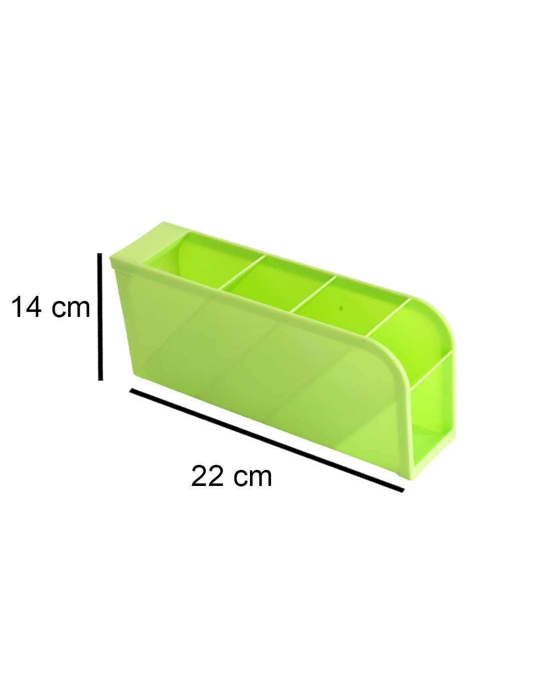 Modish Pen Pot, Pen Holder, Neon Green, Plastic - MARKET99