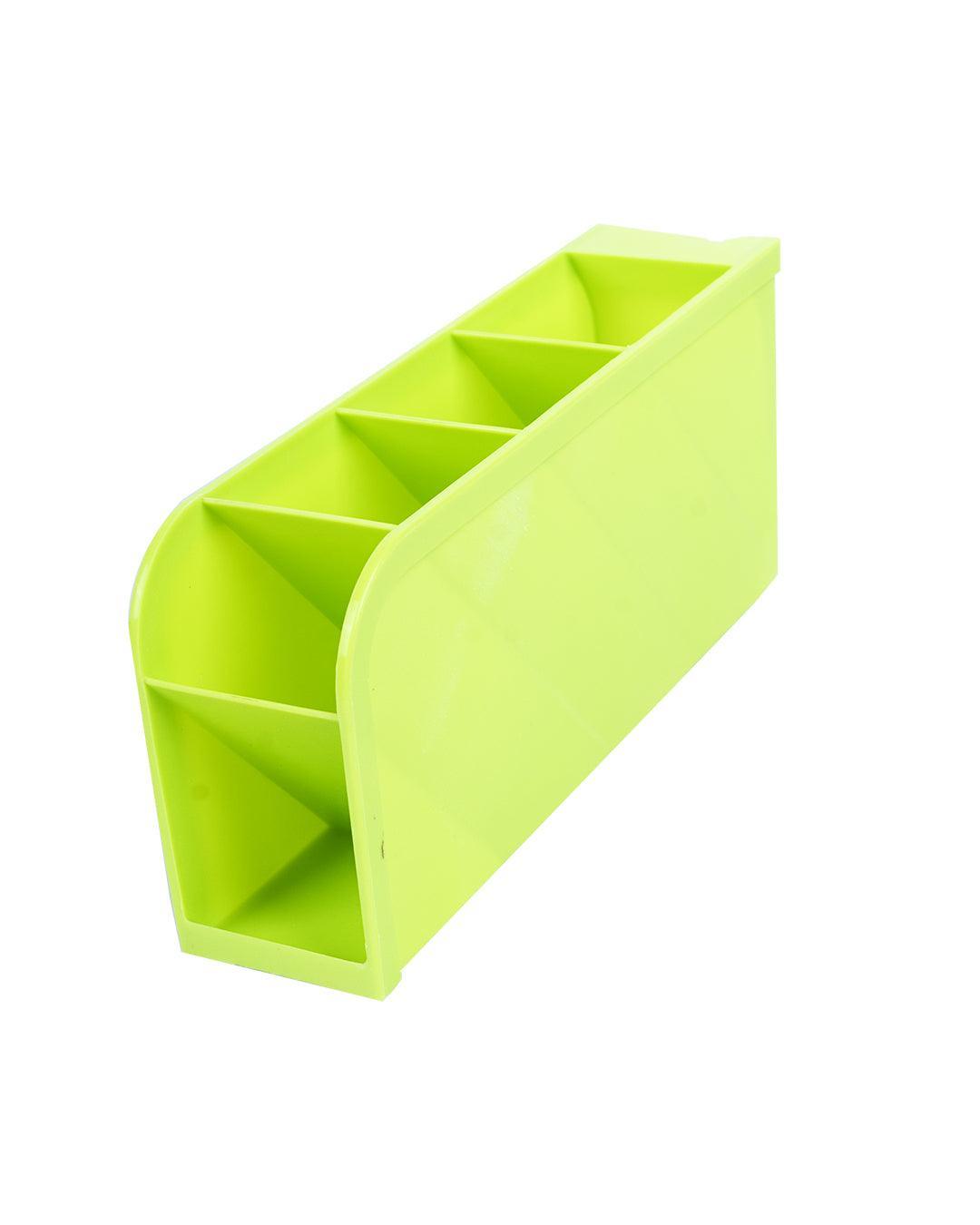 Modish Pen Pot, Pen Holder, Neon Green, Plastic - MARKET99