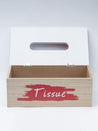 Exquisite White & Red Tissue Holder Box For Home - 4