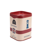 Gentleman Piggy Bank, Red, Tin - MARKET 99