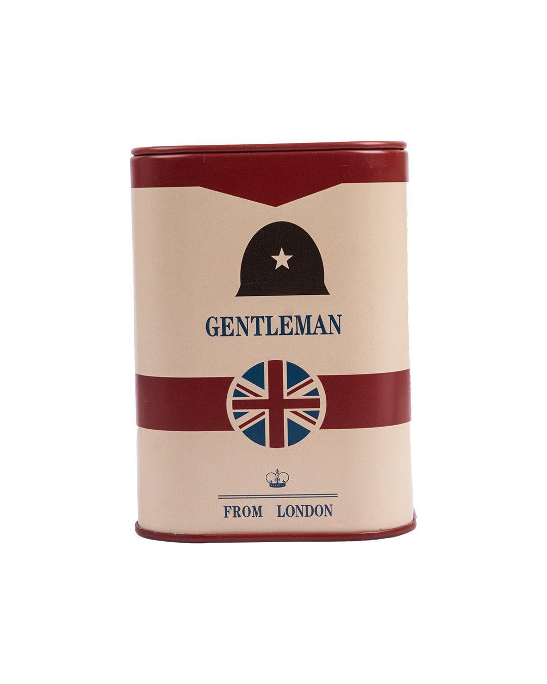 Gentleman Piggy Bank, Red, Tin - MARKET 99