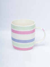 Horizontal Stripes Pattern Coffee Mug - 350mL, Multi - MARKET 99