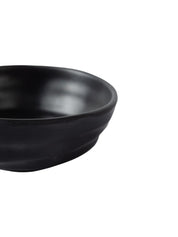 Melamine Black Round Serving Bowl (Set of 2) - MARKET 99