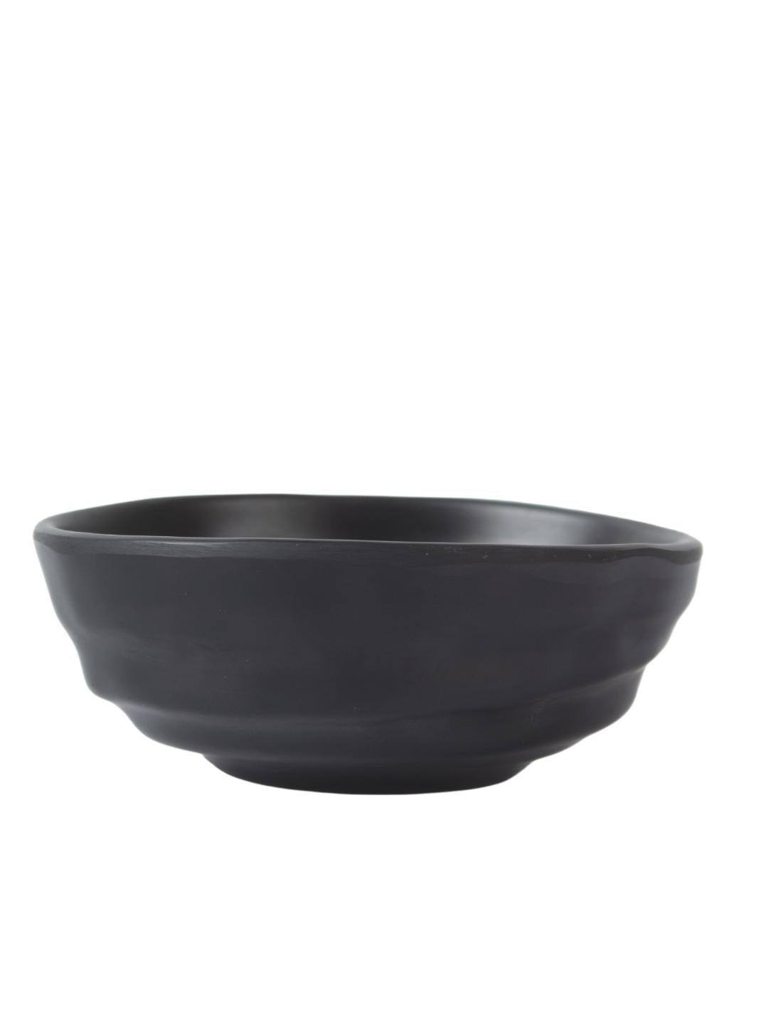 Melamine Black Round Serving Bowl (Set of 2) - MARKET 99