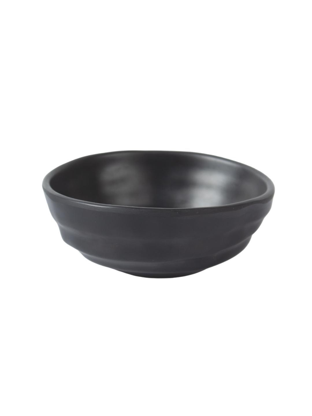 Melamine Black Round Serving Bowl (Set of 2) - MARKET 99