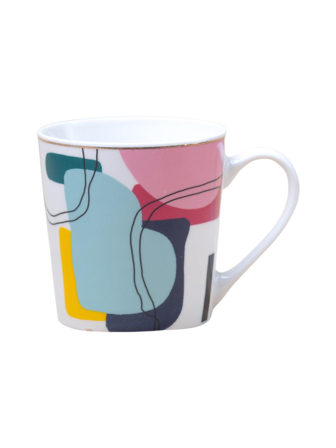 Multicolor Ceramic Coffee Mug 450 Ml - Abstract Cups & Mugs - 2