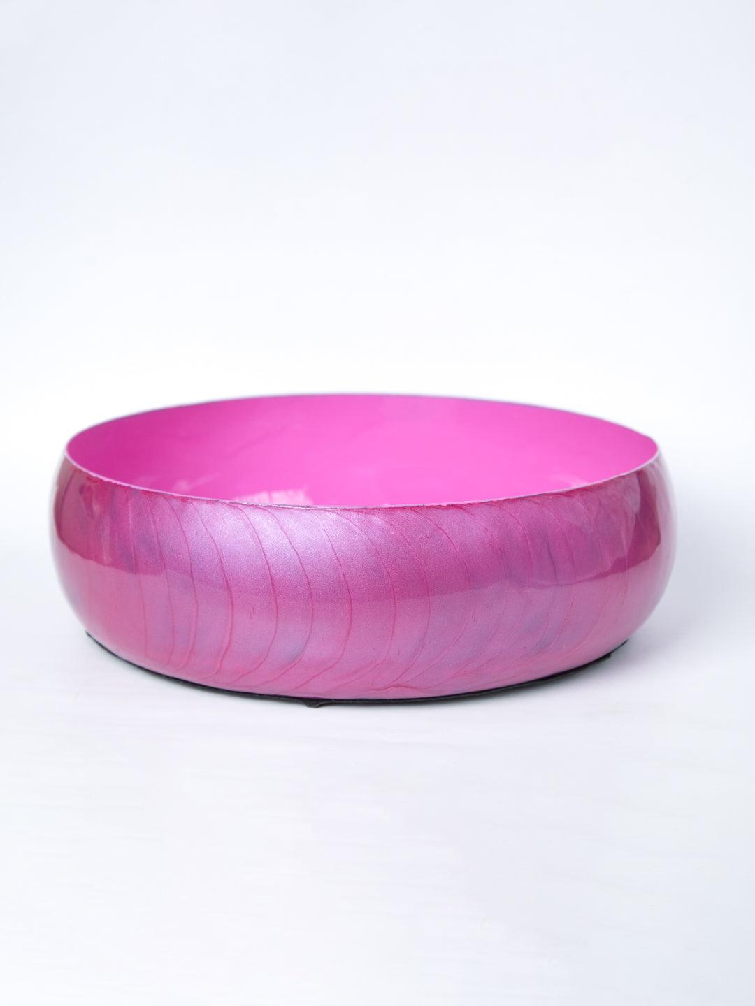 Pink Decorative Bowl (Peach Enamel) - 1