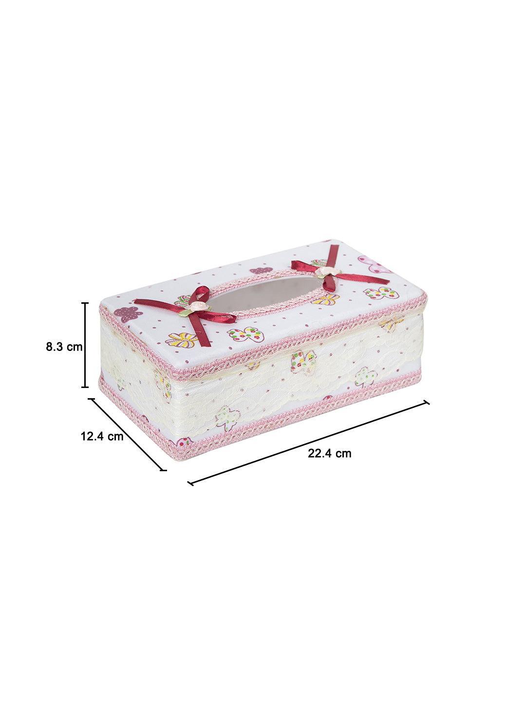 White Tissue Box - 22.4 X 12.4 X 8.3Cm - MARKET 99