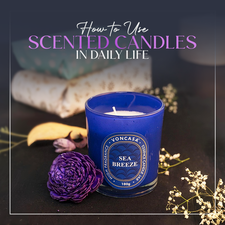 How to Use Scented Candles in Daily Life