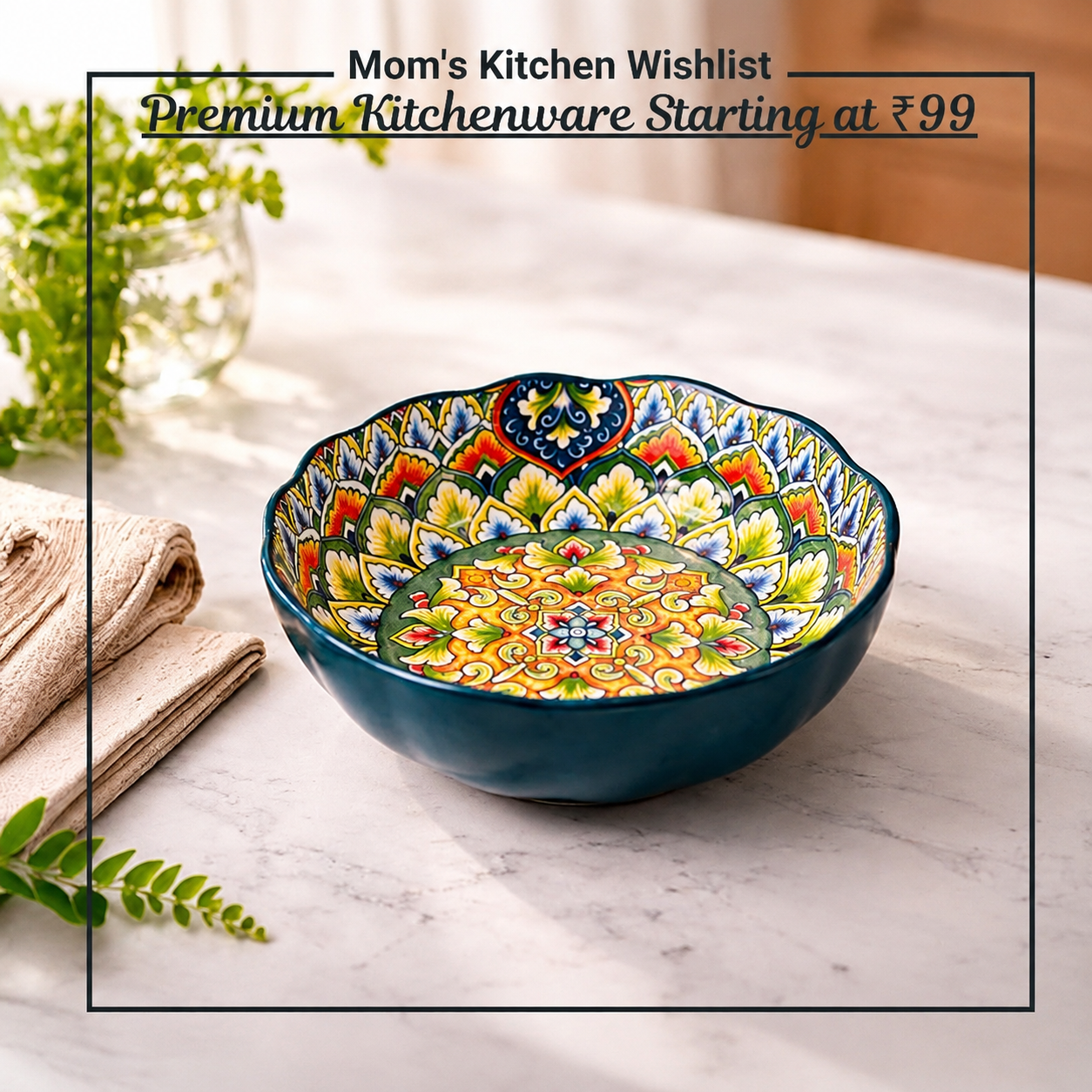 Mom's Kitchen Wishlist: Premium Kitchenware Starting at ₹99 from Market99