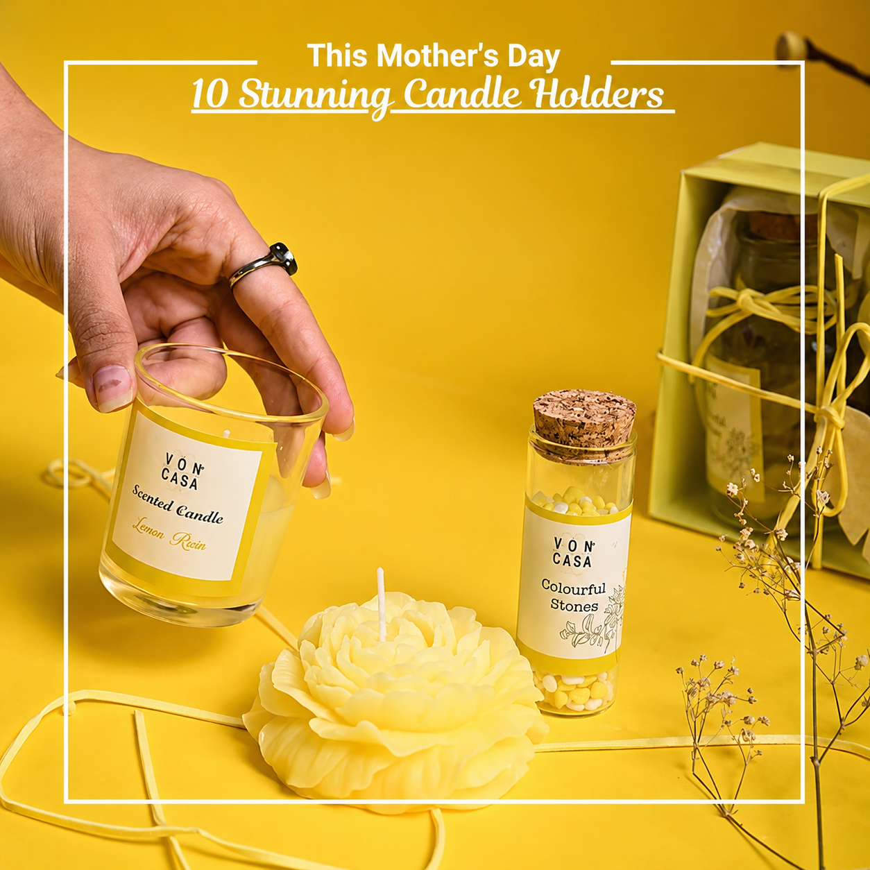 10 Stunning Candle Holders to Surprise Mom This Mother's Day — All from Market99