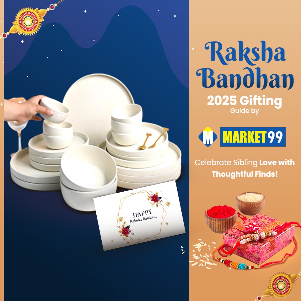 Raksha Bandhan 2025 Gifting Guide by Market99 – Celebrate Sibling Love with Thoughtful Finds!