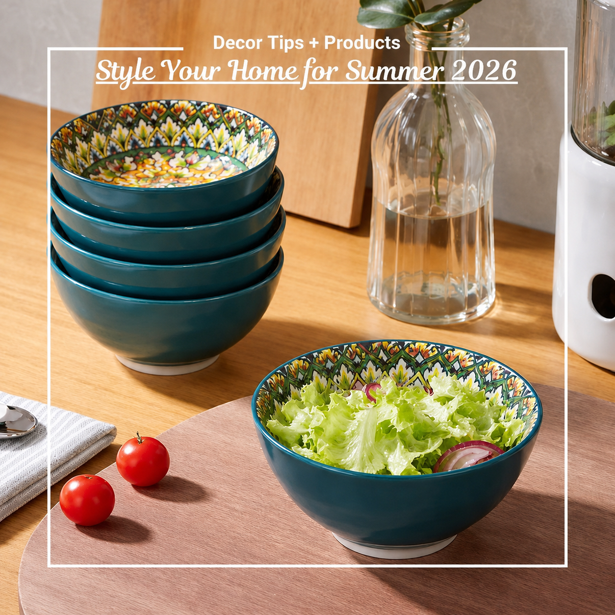 How to Style Your Home for Summer 2026: Decor Tips + Products from Market99