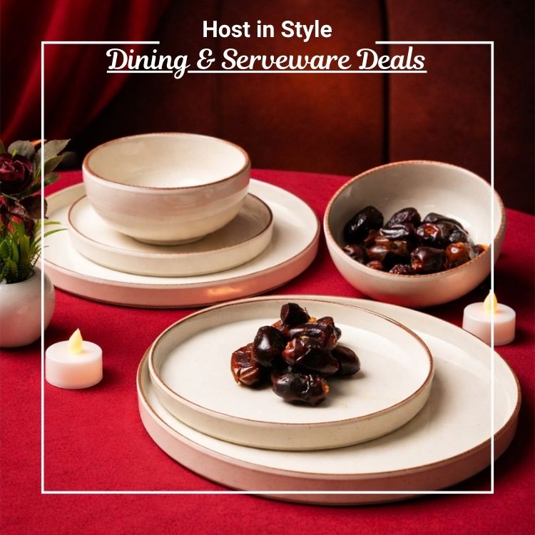 Host in Style This Eid—Dining & Serveware Deals You Can’t Miss