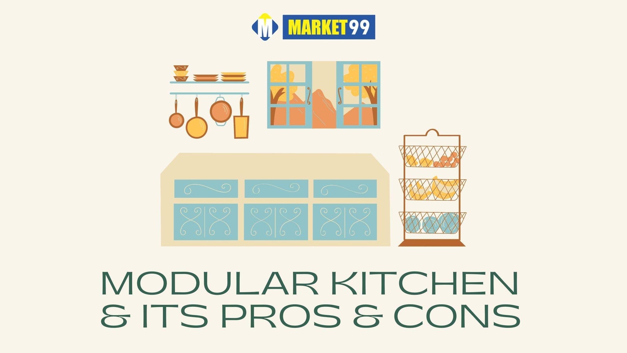 Modular Kitchen and Its Pros & Cons - MARKET 99