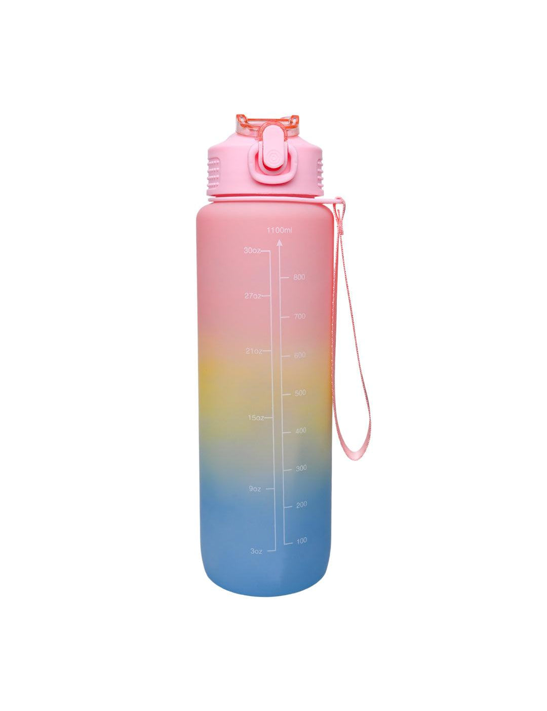 1 Liter Sipper Travel Water Bottle, Multi - MARKET 99