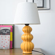 Stylish Mustard Color Table Lamp