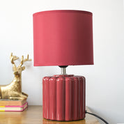 Stylish Red Table Lamp
