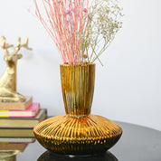 Stylish Golden Ceramic Vase