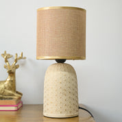 Stylish Brown Shade Table Lamp