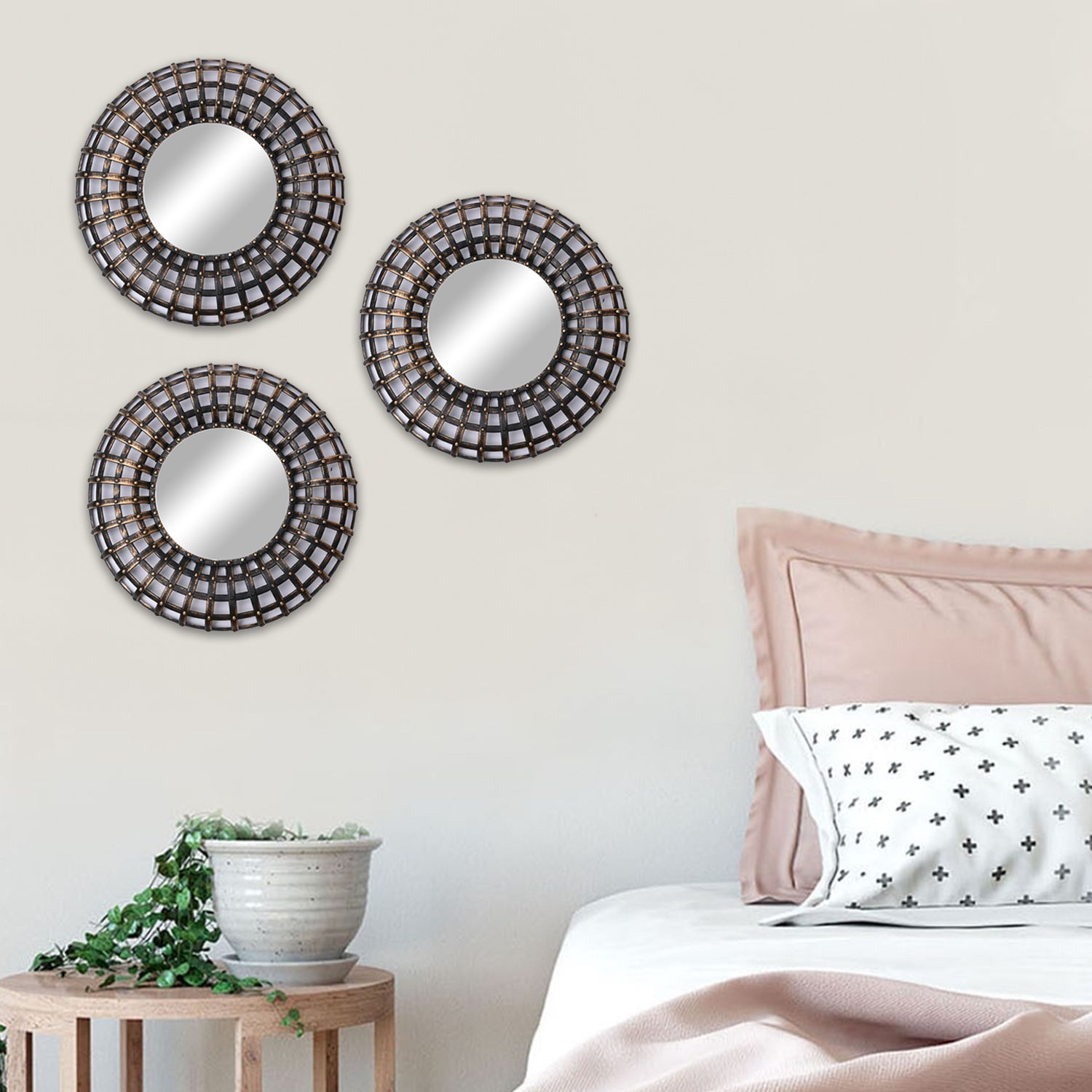 Wall - Set Of 3 Wall Mirror
