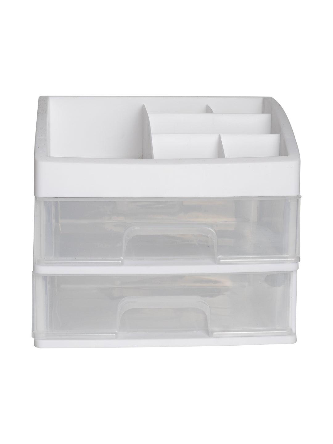 2-Layer White Mini Drawer - MARKET 99