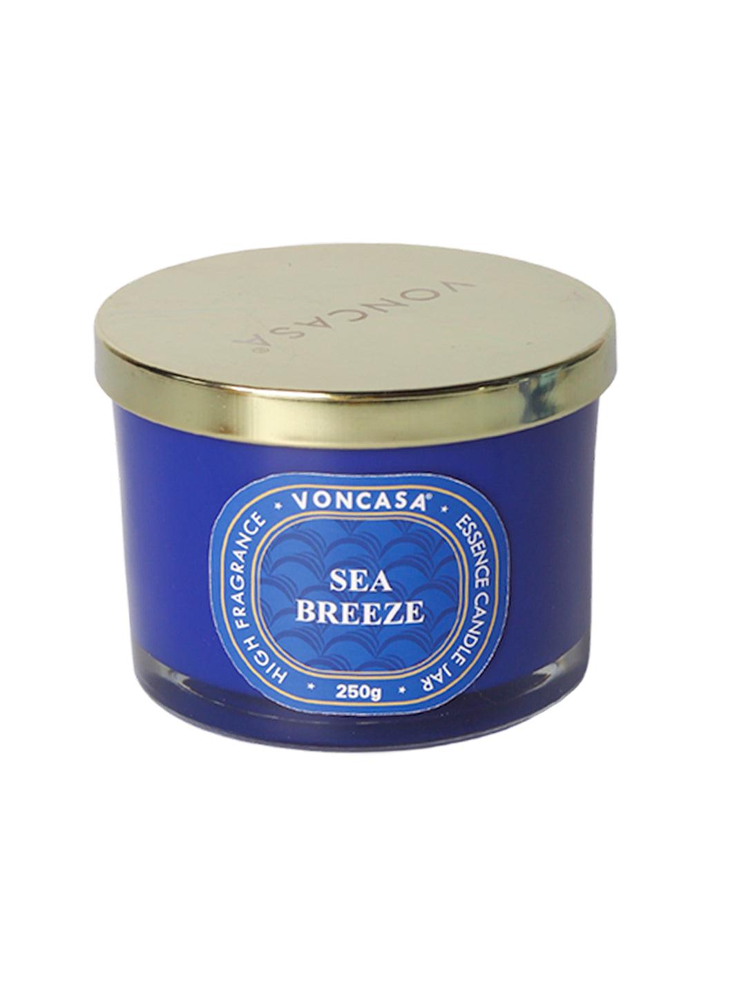 3 Wick Sea Breeze Candle 250G - MARKET 99